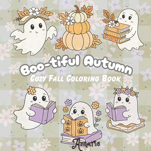 Boo-tiful Autumn: Cozy Fall Coloring Book